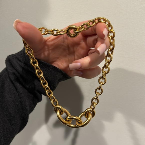 Saint Laurent- Short Link Necklace - Picture 6 of 9